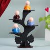 Adorable Buddha Monk Figurines With Wooden Stand - Duplicate - [#92]